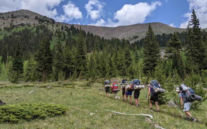 backpacking trip for teens 
